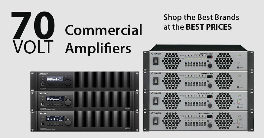 Commercial Amplifiers