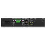LAB GRUPPEN FAD602_US1 2 x 60W Commercial Amplifier with Direct Drive Technology, Dante Networking and Energy Star Certification Rear View