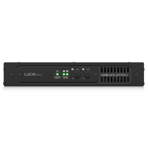 LAB GRUPPEN LUCIA 60/2_US1 Compact 2 x 30W Amplifier for Installation Applications Front View