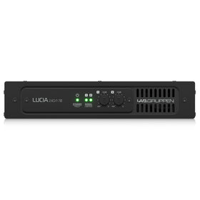 LAB GRUPPEN LUCIA 240/1-70_US1	Compact Mono 240W Amplifier for High-Impedance 70 V Installation Applications Front View