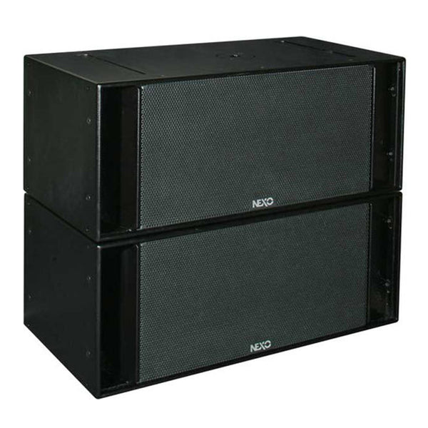 NEXO RS15-P, Dual 15 Inch Subwoofer Black & White