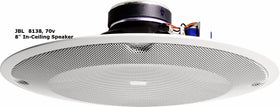 JBL 8138 FULL RANGE LOUDSPEAKERS (4PCS PER CTN) 8” Ceiling Speaker Front View