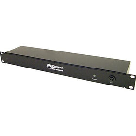 Panamax  D10-PFP, 15A Rack Power Distribution (No Surge Protection), 15A Breaker, 10 Rear Outlets, 1RU, 6Ft Cord