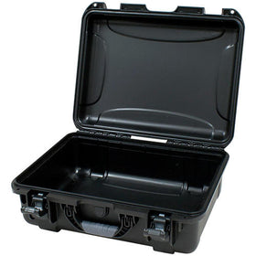 Gator GU-1813-06-WPNF Utility Black waterproof injection molded case with interior dimensions of 18" x 13" x 6.9". NO FOAM