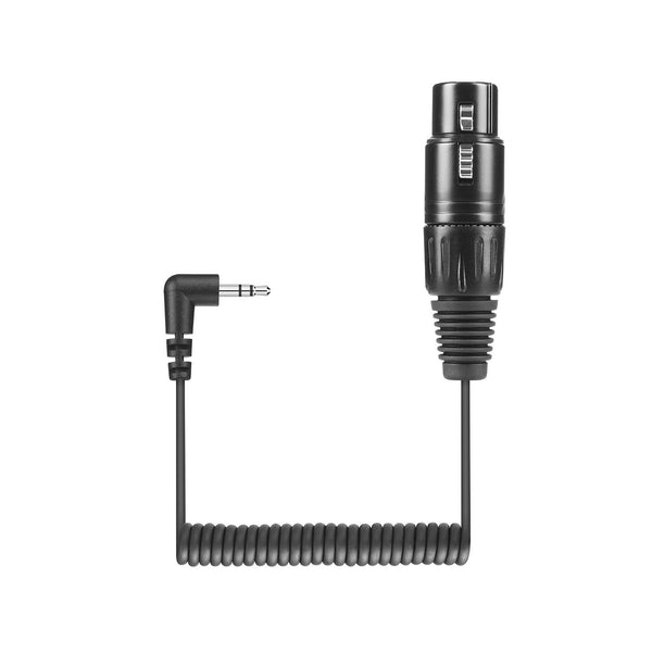 Sennheiser KA 600i XLR-3 to a 3.5 mm smartphone connector cable for shotgun  microphones