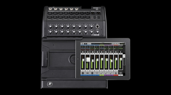 Mackie DL1608 16-channel Digital Live Sound Mixer w/ iPad Control Ligh