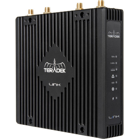 Teradek 10-0050 Link Wireless Access Point Router GbE Dual-Band, with Battery Mounts