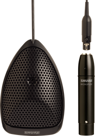 Shure MX391W/S Supercardioid - Miniature White Condenser Boundary Microphone