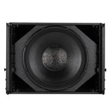 RCF HDL38-AS (Black) open view speaker