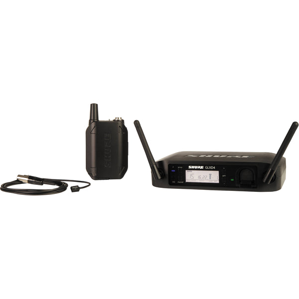 SHURE GLX-D1+WL93 デジタルワイヤレスシステム GLXD14R+/93 - Digital Wireless Rack System with WL93 Lavalier