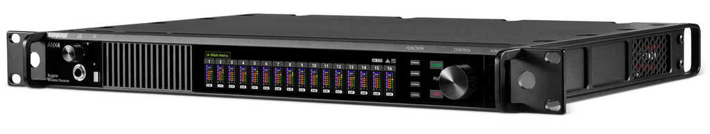 Shure ANX4 a Scalable Wireless Receiver for Axient Digital and ULX-D Systems