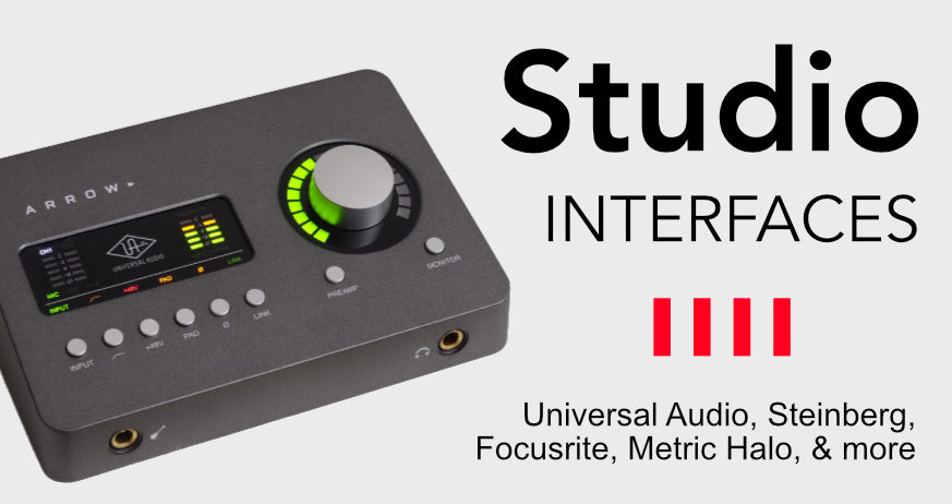 Studio Recording Interfaces