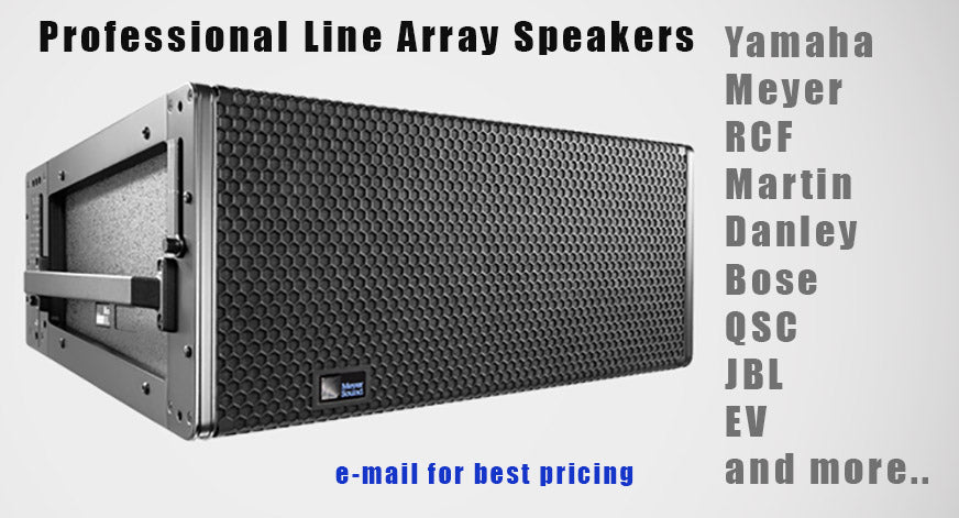 Line Array Speakers