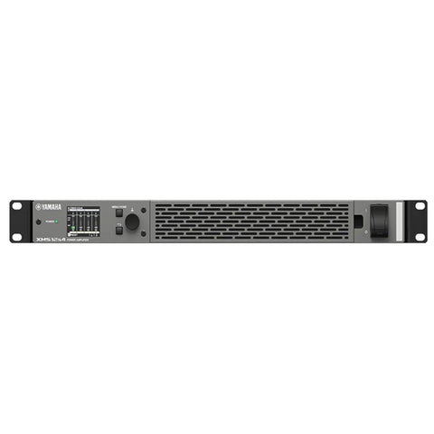 Yamaha XMS12S4, 4-Channel Power Amplifier with DSP and Power Sharing, 1200W Total, Lo-Z/Hi-Z, 1U