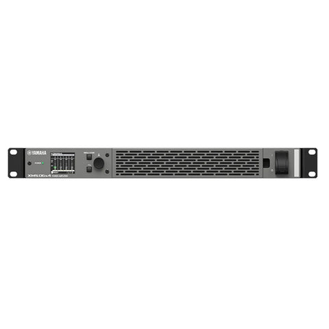 Yamaha XMS06S4 4-Channel Power Amplifier with DSP and Power Sharing, 600W Total, Lo-Z/Hi-Z, 1U