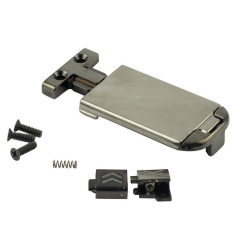 Lectrosonics LRNBD-NI, REPLACEMENT LOCKING BATTERY DOOR KIT FOR LR RECEIVER, NICKEL BLACK