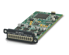 Symetrix 4 Channel AEC In Card I/O card for Edge/Radius NX, 4 mic/line in, AEC