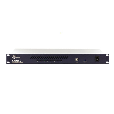 Lectrosonics M2C-L, ANTENNA COMBINER 8-IN/1 OUT 1RU BANDWIDTH 470-692MHz