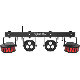 Chauvet GigBAR Flex 3-in-1 Pack-n-Go Lighting System