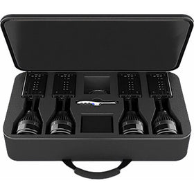 Chauvet Ezpin Zoom Pack Battery-Powered LED Pin Spot Kit (4-Pack)