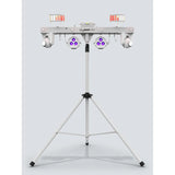 Chauvet GigBAR Move (White Housing) 5-in-1 Lighting System with Moving Heads, Pars, Derbys, Strobe, and Laser Effects