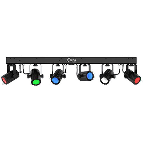 Chauvet 6SPOT RGBW Complete Pack-N-Go Lighting Solution