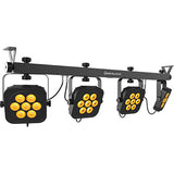 Chauvet 4BAR Flex Q ILS All-in-One RGBA LED Wash Lighting System