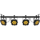 Chauvet 4BAR Flex Q ILS All-in-One RGBA LED Wash Lighting System