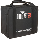 Chauvet Freedom Par Q9 X4 True Wireless RGBA LED PAR Kit with Carrying Bag, Remote, and Multi-Charger (4-Pack)