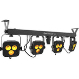 Chauvet 4BAR LT Quad BT ILS All-in-One RGBA 4-Par Wash Light System with Bluetooth