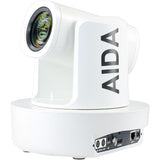 AIDA-PTZ4K-NDI-X12B Broadcast/Conference NDI®|HX 4K NDI/IP/SRT/HDMI PoE PTZ Camera 12X Zoom Auto-Tracking Black