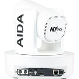 AIDA-PTZ4K-NDI-X12B Broadcast/Conference NDI®|HX 4K NDI/IP/SRT/HDMI PoE PTZ Camera 12X Zoom Auto-Tracking Black