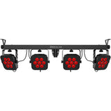 Chauvet 4BAR Hex ILS All-in-One RGBAW+UV 4-Par Wash Light System