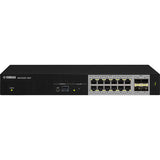 Yamaha SWX2322P-16MT, 16-Port L2 250w PoE++ Multigigabit Network Switch with 4 SFP+ ports; 1RU