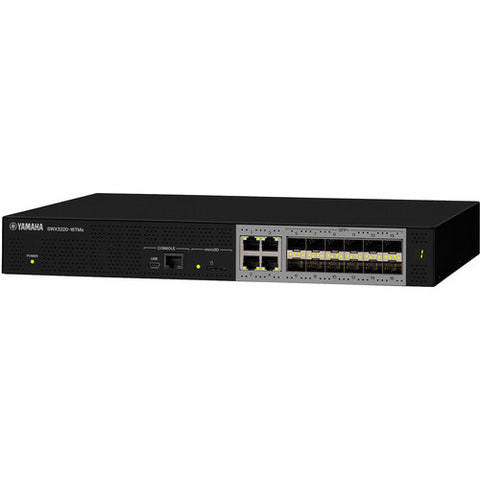 Yamaha SWX3220-16TMS, L3 Multigigabit Network Switch 16 port with 12 SFP+ ports 1RU