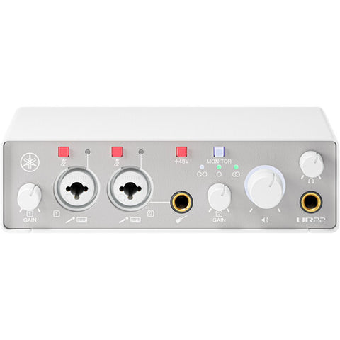 Yamaha UR22MK3 Black & White 2x2 USB-C Audio Interface