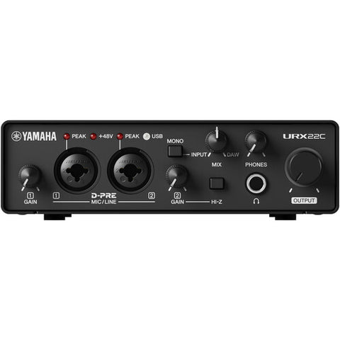Yamaha URX22C 2x2 USB-C Audio Interface