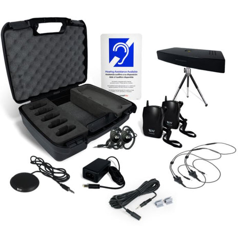 Williams Sound IR SYS31-00 SoundPlus® T3 Portable Infrared Courtroom System