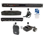 Williams Sound IR SY21 D Large-area Dante Infrared System with Bodypack Receivers