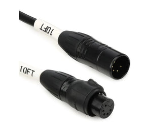 Chauvet IP Rated 5-Pin 10' DMX Cable