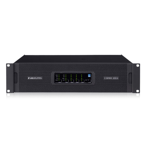 LAB GRUPPEN D 200:4L_US4 20,000W Amplifier with 4 Flexible Output-Channels, Lake Digital Signal Processing and Digital Audio Networking for Installation Applications FRONT