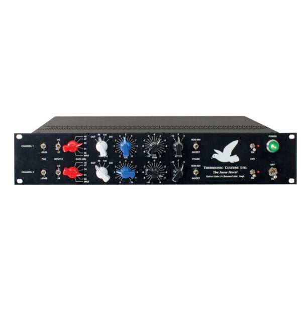 Thermionic Culture Snow Petrel 2 Channel Mic Pre Optimized For Ribbon