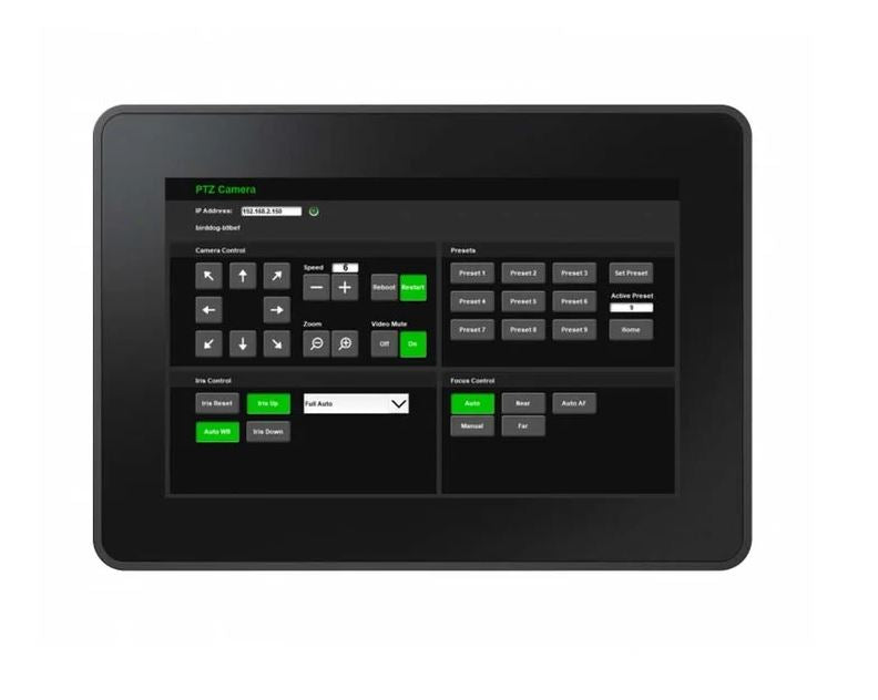 Symetrix T-7 Glass 7” Full-glass touchscreen for system control