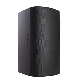 Biamp Systems EX-S10 10-inch, 2-Way, Coaxial, Surface Mount, Indoor/Outdoor, Black Loudspeaker with HF Compression Driver; 8-ohm or 70V/100V Operation