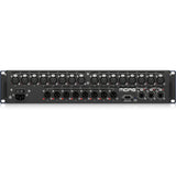 MIDAS DL153-UL 16 Input, 8 Output Stage Box with 16 Midas Microphone Preamplifiers Rear View