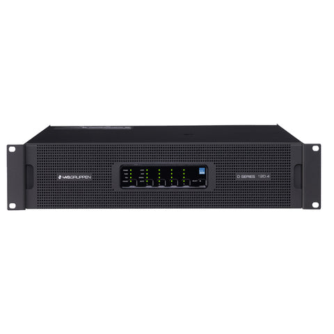 LAB GRUPPEN D 120:4L_US4 12,000W Amplifier with 4 Flexible Output-Channels, Lake Digital Signal Processing and Digital Audio Networking for Installation Applications