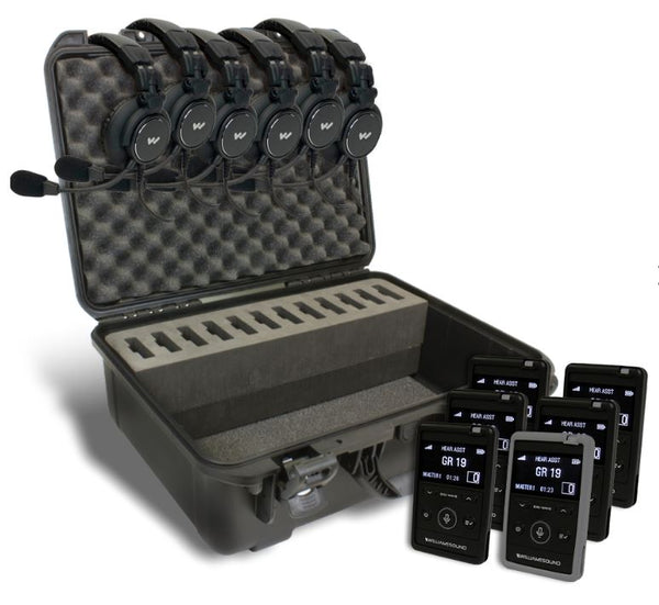 Williams Sound DWS COM 6 PRO 400 6-Person Digi-Wave Wireless Intercom