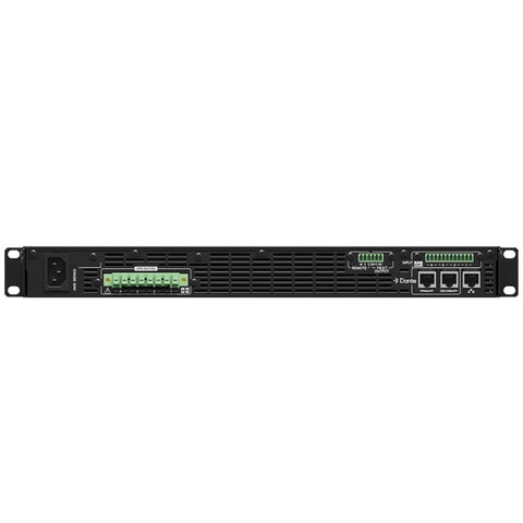 Yamaha XMS12S4-D, 4-Channel Power Amplifier with DSP and Power Sharing, Dante-Enabled, 1200W Total, Lo-Z/Hi-Z, 1U