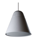 Biamp Systems P60DT-BL/P60DT-W 6.5-inch, 2-way, white pendant loudspeaker