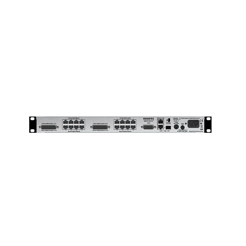 Pd8 Sonifex AVN-PD8 8 Stereo Digital Line Inputs & Outputs, AES67 Portal
